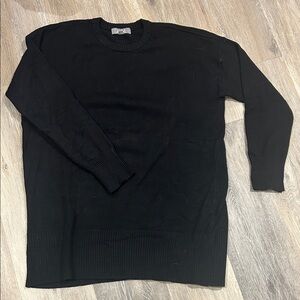 Marled Black Sweater